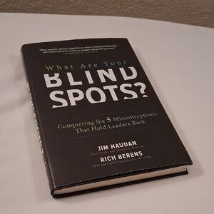 New Copy Of What Are Your Blind Spots? Hardcover Book